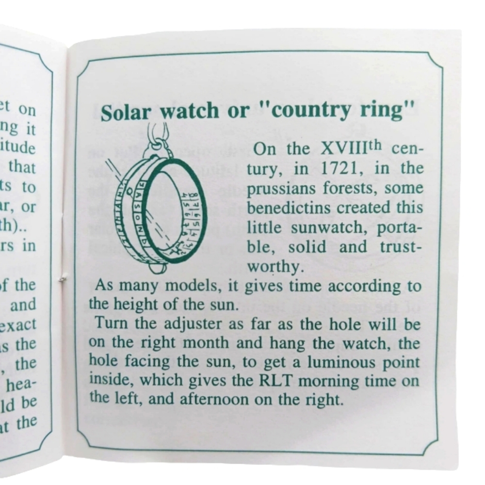 Small sundial ring (Anneau Solaire) - Picture 5 of 5